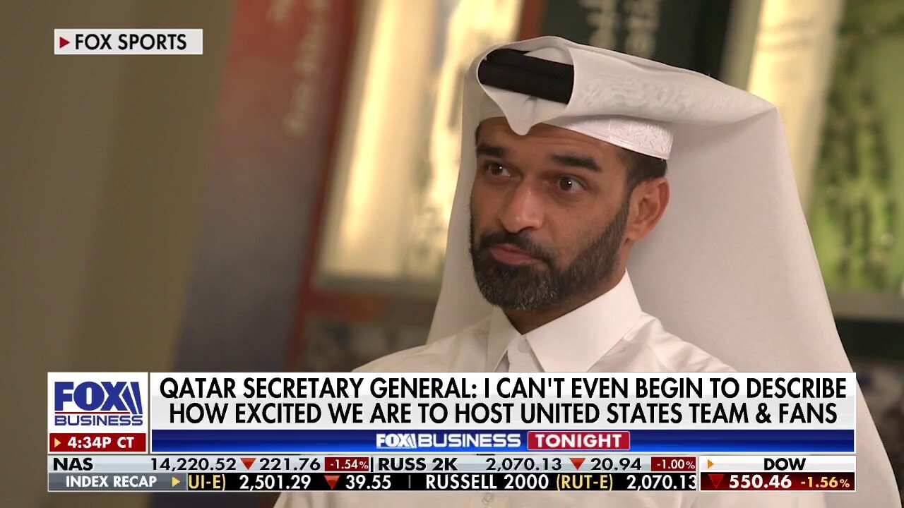 Fox Sports' Stu Holden talks with Hassan Al-Thawadi, Qatar's secretary general, about hosting the United States' World Cup team and fans on 'Fox Business Tonight.'