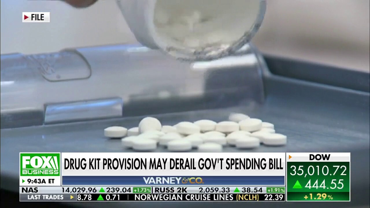 Drug kit provision may derail government spending bill