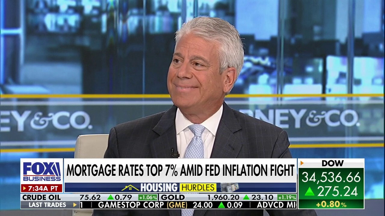 Macro Trends Advisors founding partner Mitch Roschelle joined ‘Varney & Co.’ to discuss the U.S.’s sky-high mortgage rates amid the Fed’s ongoing fight with inflation. 