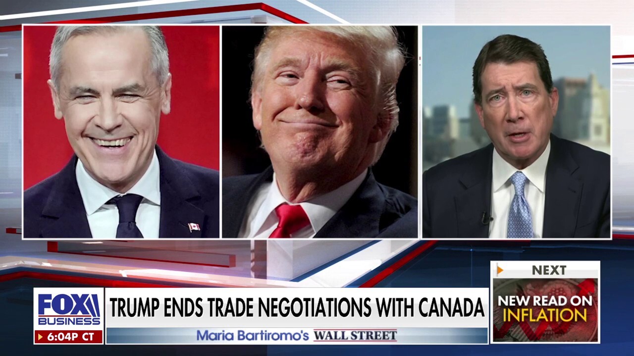 Sen. Bill Hagerty, R-Tenn., analyzes President Donald Trump's 'complicated relationship' with China, weighs in on the president ending trade negotiations with Canada and more on 'Maria Bartiromo's Wall Street.'