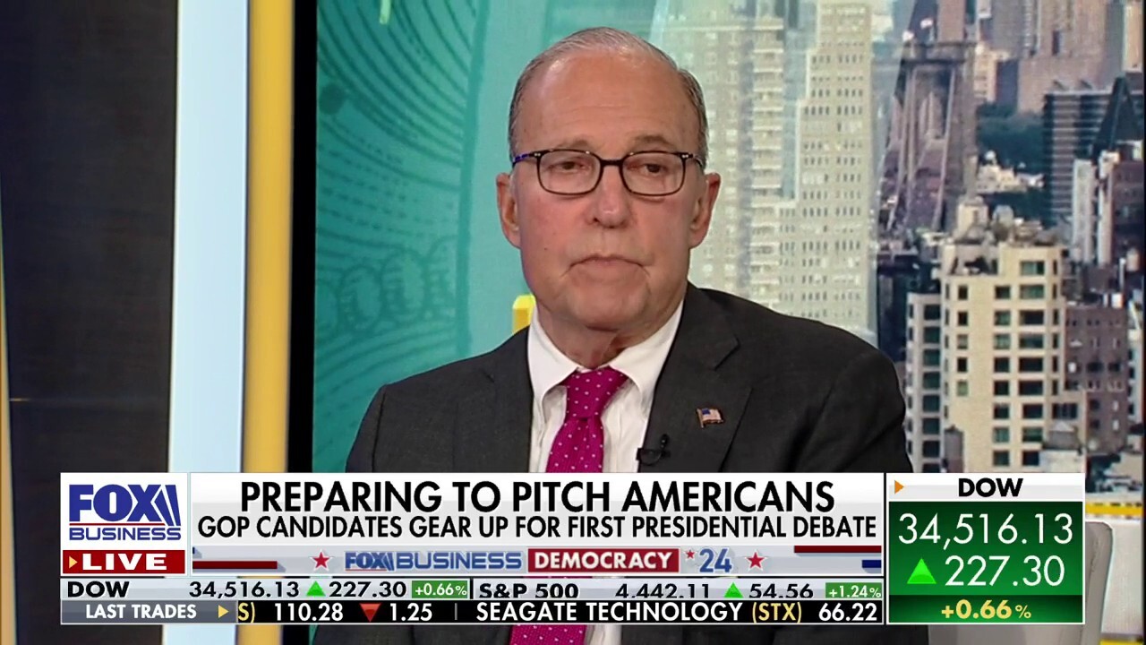 Larry Kudlow: GOP candidates should talk about 'drill baby drill'