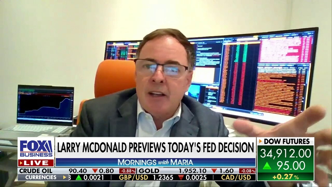The Bear Traps Report founder Larry McDonald issues market warnings ahead of the Federal Reserve's economic projections and rate decision.
