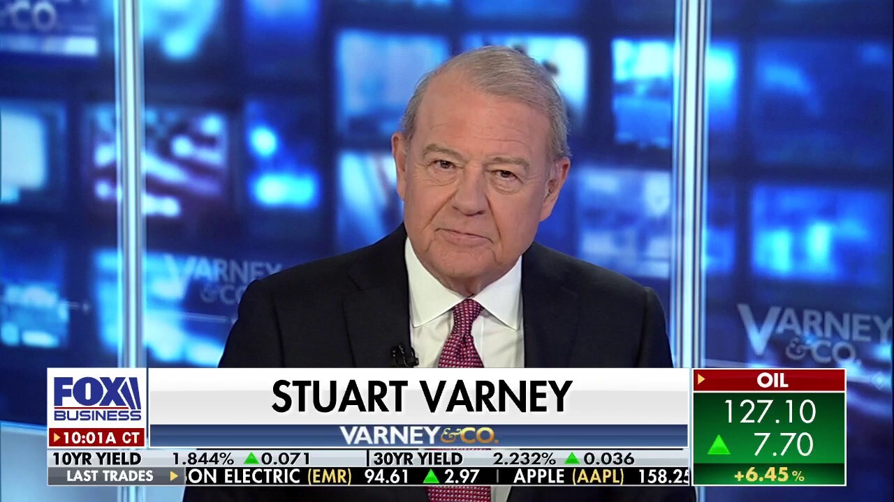 FOX Business host Stuart Varney calls Russia an 'economic catastrophe' as Putin's war in Ukraine rages on.