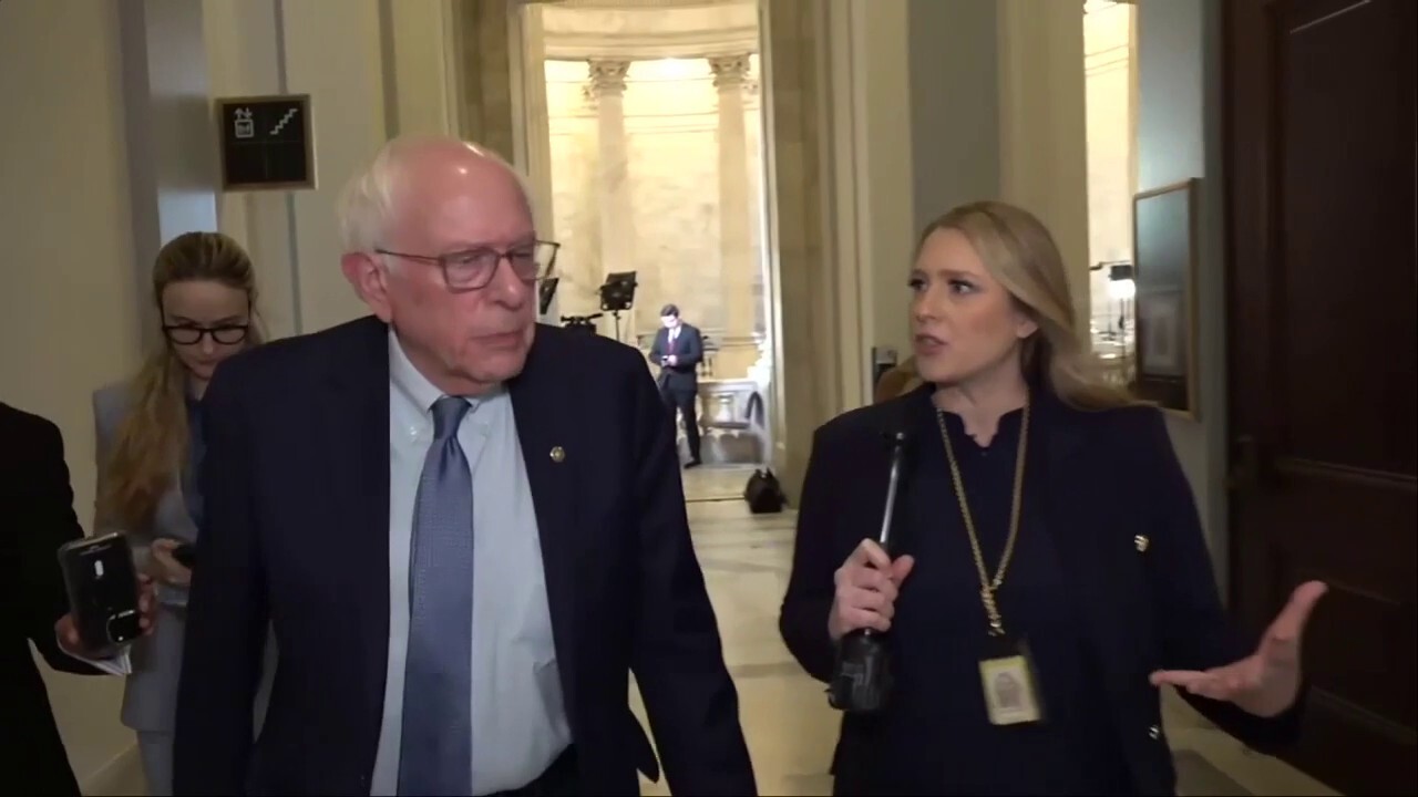 Independent Vermont Sen. Bernie Sanders argues his case for slashing the workweek to 32 hours.