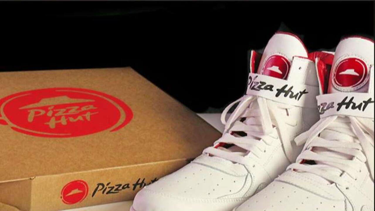 Ordering a pizza a slam dunk with Pizza Huts' 'Pie Tops' sneakers