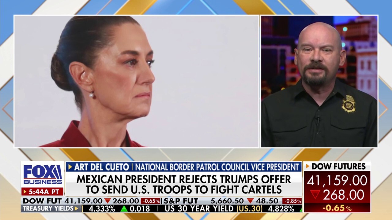 Border expert puzzled over Sheinbaum's rejection of Trump offer: 'Why wouldn't you take the help when it's needed?'