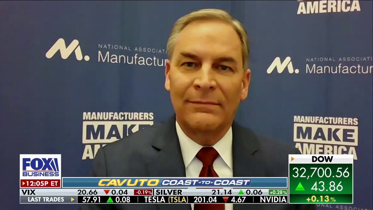 National Association of Manufacturers President and CEO Jay Timmons discusses calls for the U.S. to ‘decouple’ business and economic activity from China.