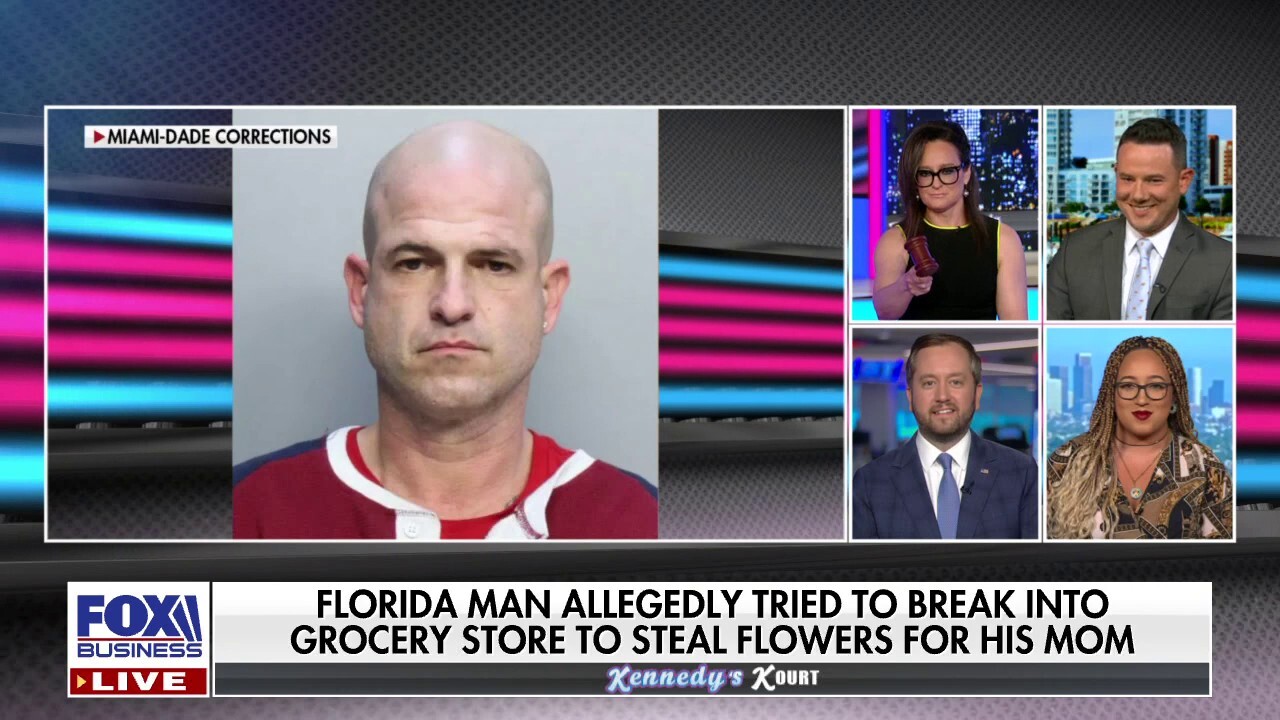 Florida man allegedly tried to break into grocery store to steal flowers for his mom