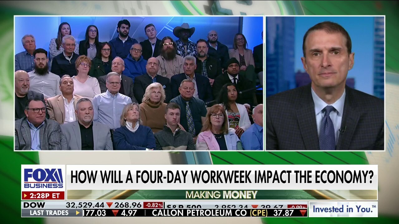 Bianco Research President Jim Bianco discusses the cost of employment and the economic impact of a four-day workweek.