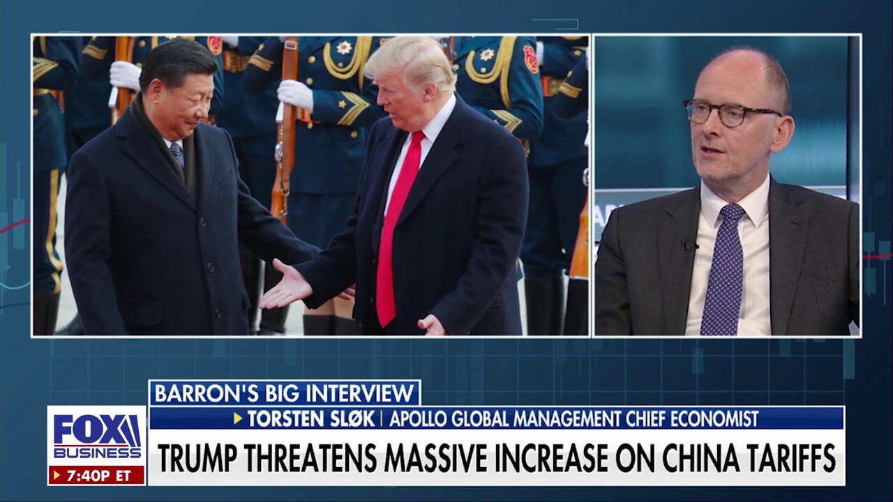 Apollo Global Management chief economist Torsten Slok weighs in on President Donald Trump's threat to increase China's tariffs, his outlook for the economy and more on 'Barron's Roundtable.'