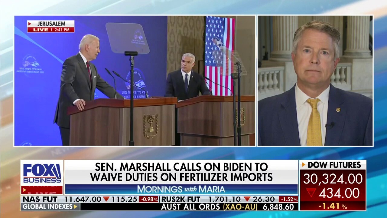 Sen. Marshall urges Biden to turn to American sources for oil dependence