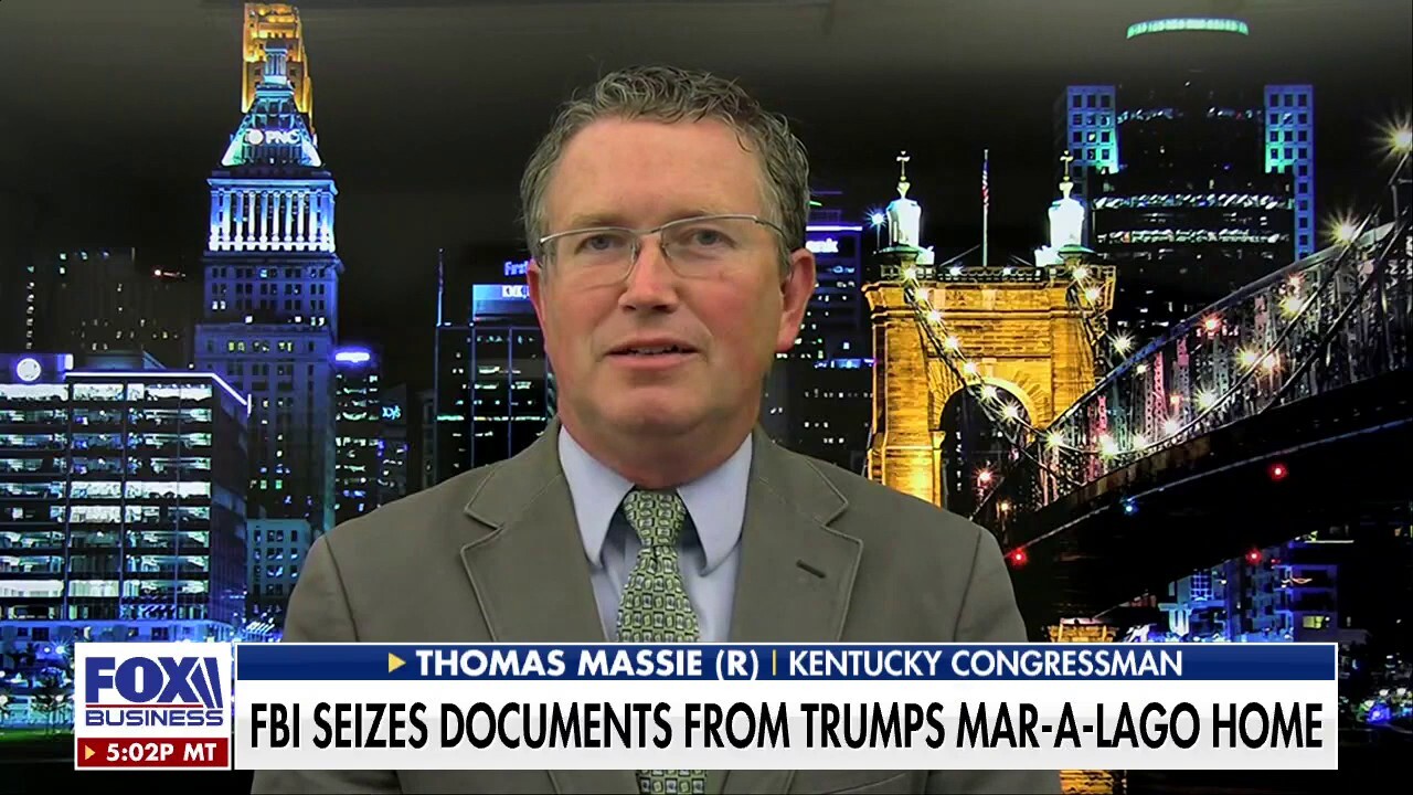 FBI raid 'extremely troubling': Rep. Massie