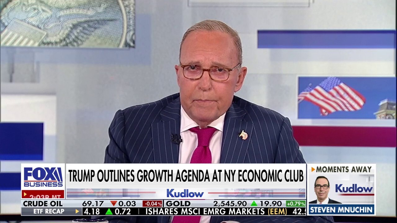 Larry Kudlow: Trump gave an optimistic and pro-growth speech