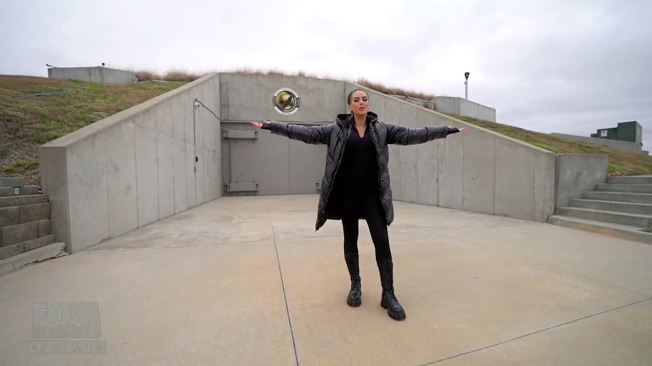 Join host Kacie McDonnell on 'Mansion Global' in an undisclosed location in Kansas, where a nuclear missile silo has been converted into a luxury doomsday preparedness community.