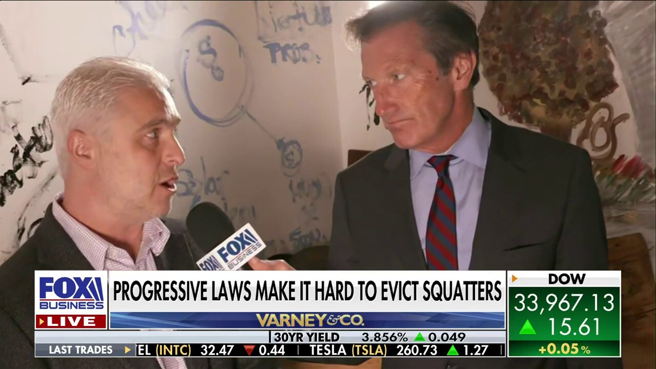 FOX Business Jeff Flock speaks to a Philadelphia-area property manager who says it takes months to fix up a home that's been occupied by squatters.