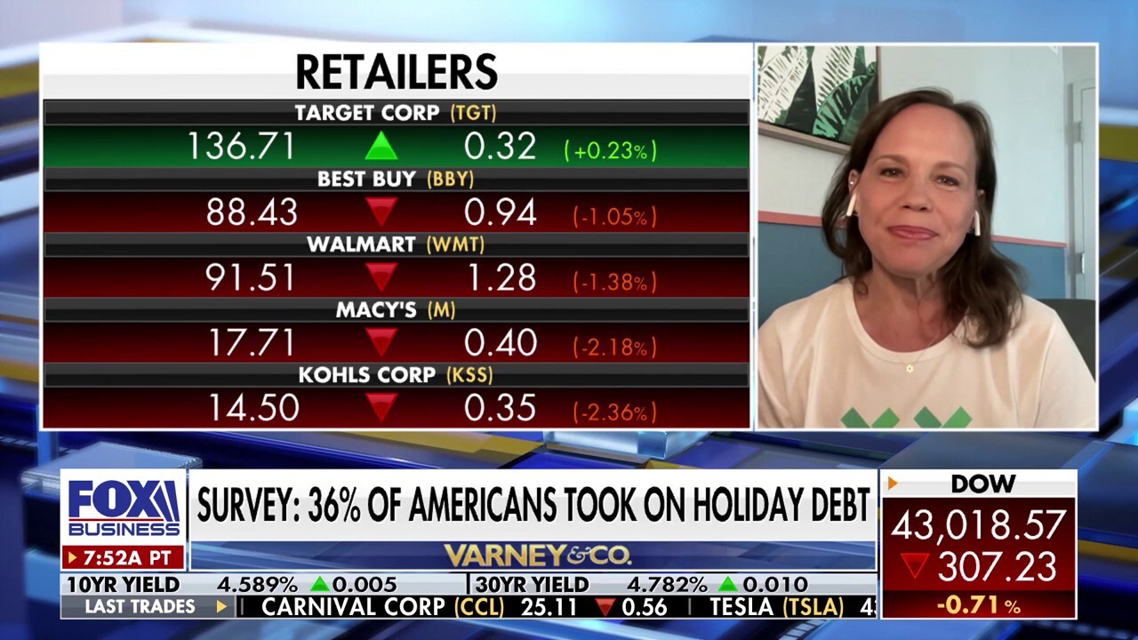 America as a country and individuals need to get holiday debt 'under control,' Jennifer Sey says