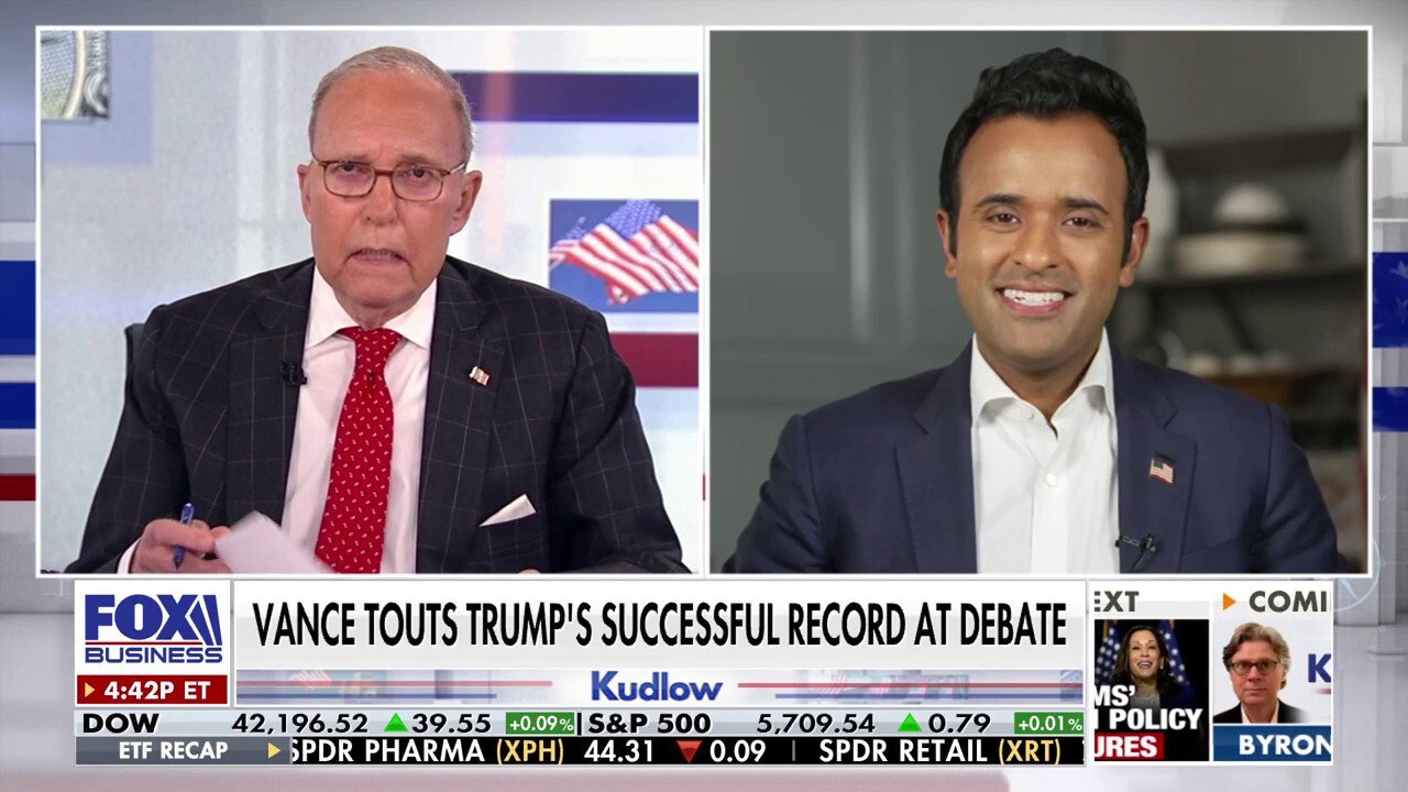 Vivek Ramaswamy: JD Vance was an 'outstanding messenger' during the debate