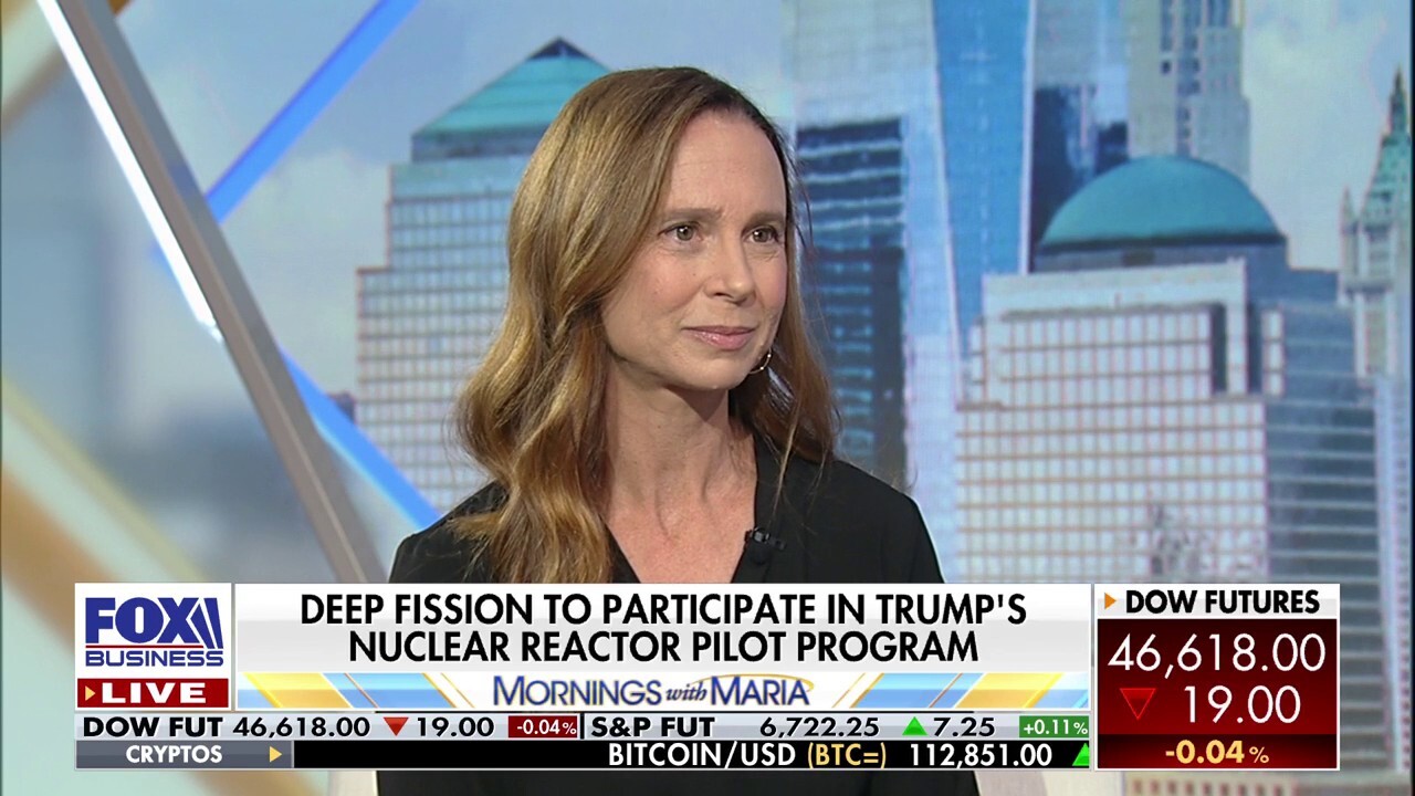 Deep Fission co-founder and CEO Liz Muller joins 'Mornings with Maria' to discuss participating in President Donald Trump's nuclear reactor pilot program, building their first reactor and the state of American nuclear energy.