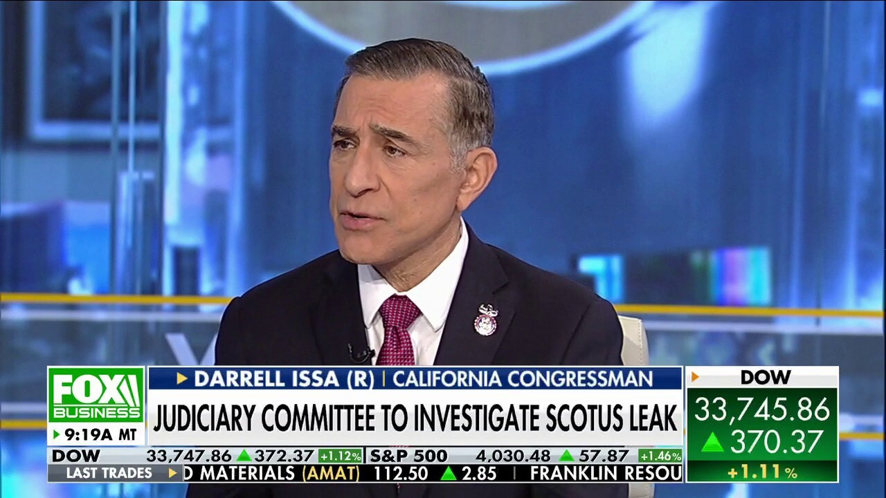 Supreme Court doesn't want to find out who leaker is: Rep. Darrell Issa