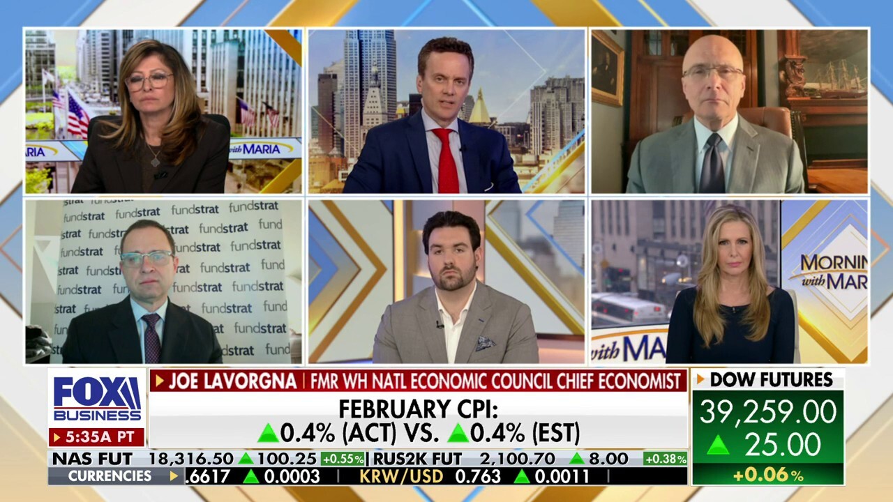 ‘Mornings with Maria’ panelists react to the February consumer price index data.