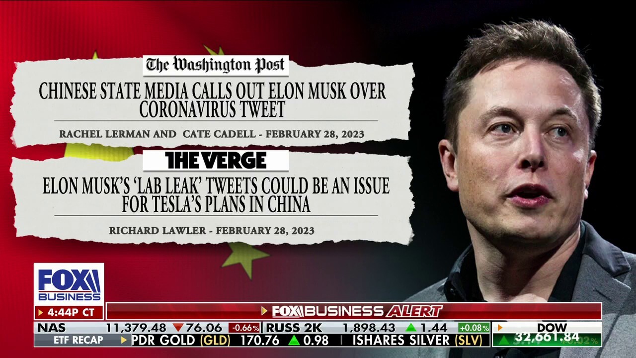 China warns Elon Musk following his tweet about COVID lab leak theory