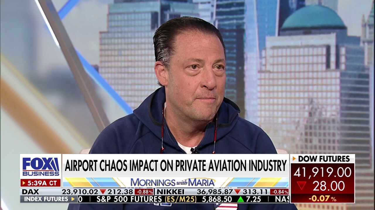 Real SLX founder and Chairman Kenny Dichter breaks down the impact on private aviation amid airport chaos and tariffs as well as an outlook on the industry.