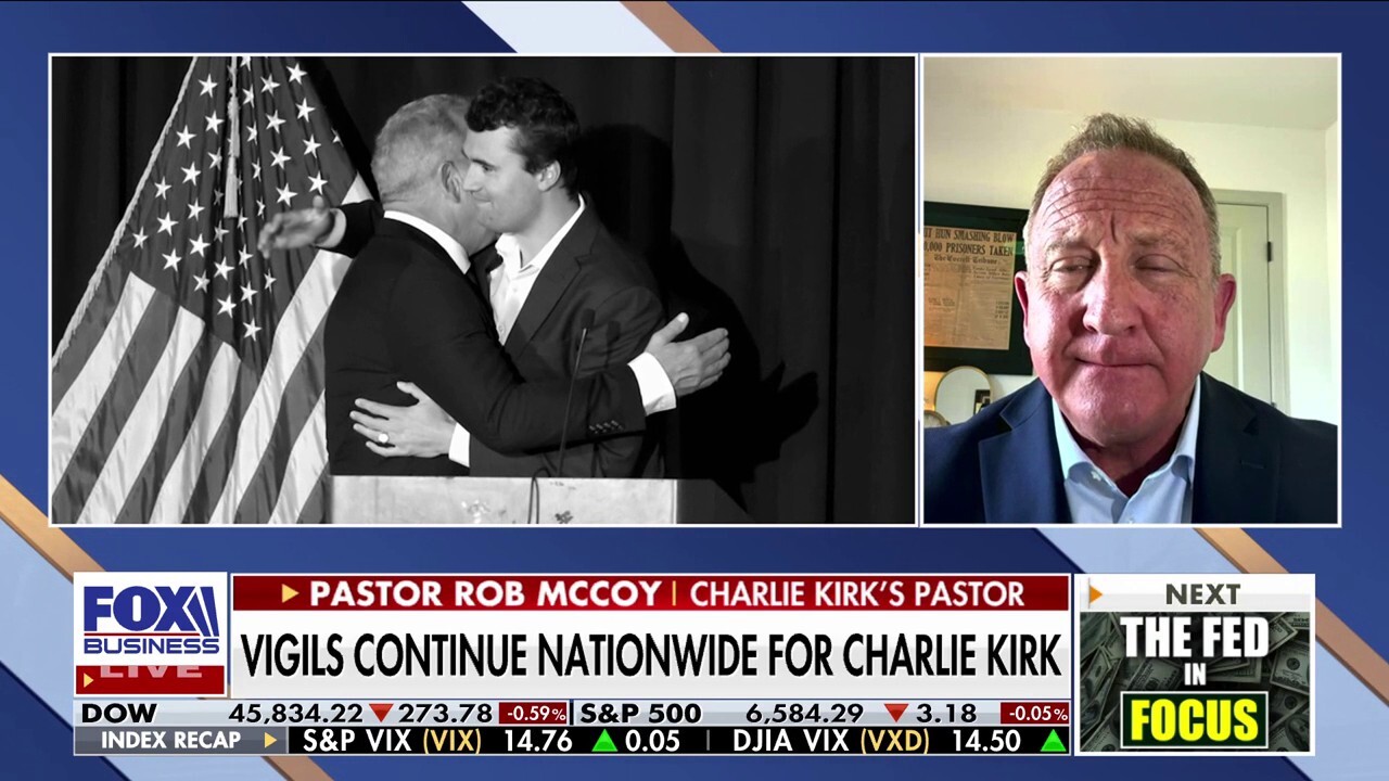 Charlie Kirk is a 'man for the ages,' pastor says