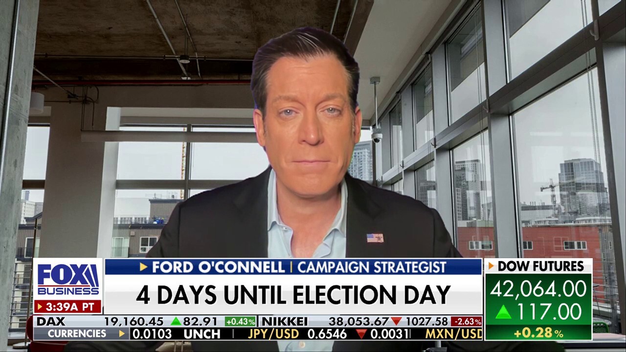 Trump is on ‘offense’ while Harris is going ‘backwards’ on the electoral map: Ford O’Connell