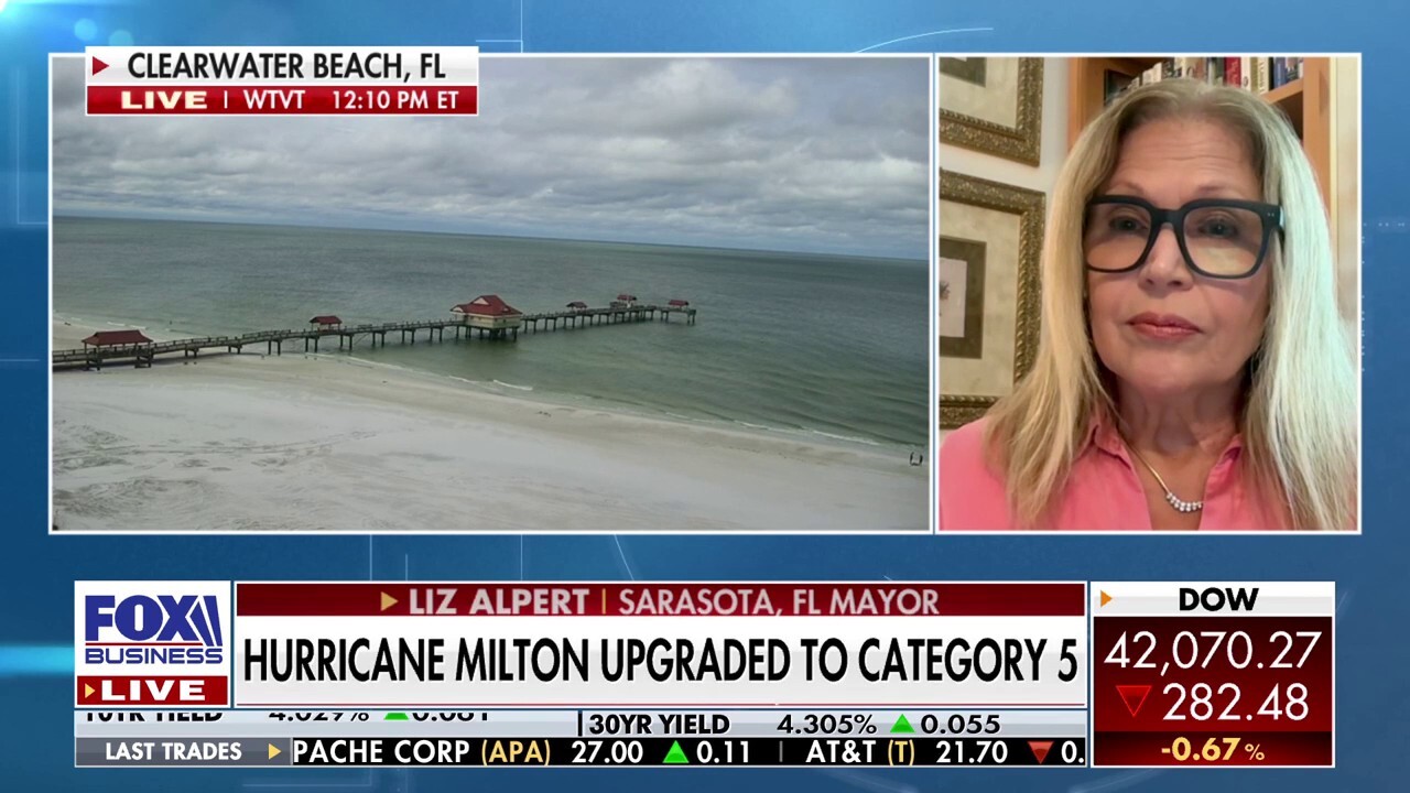 Sarasota Mayor Liz Alpert discusses the aftermath of Hurricane Helene as another storm bears down on Florida.