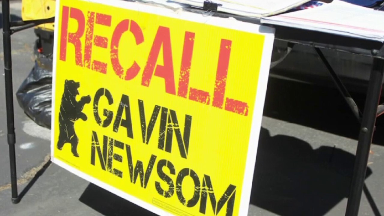 Challengers line up to recall California Gov. Gavin Newsom