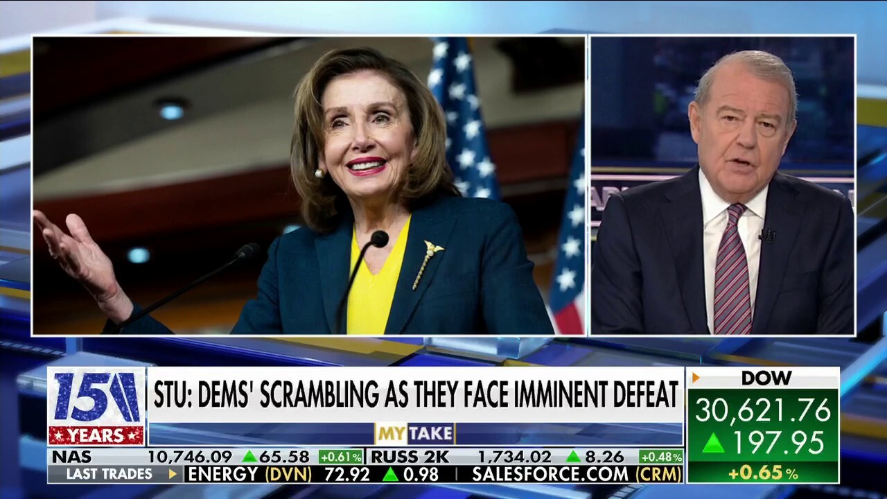 FOX Business host Stuart Varney argues Democrats across the country are 'scrambling' as midterm elections near.