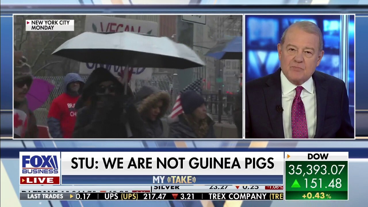 FOX Business host Stuart Varney argues the 'Biden team is taking notice' of the Freedom Convoy underway in Canada. 