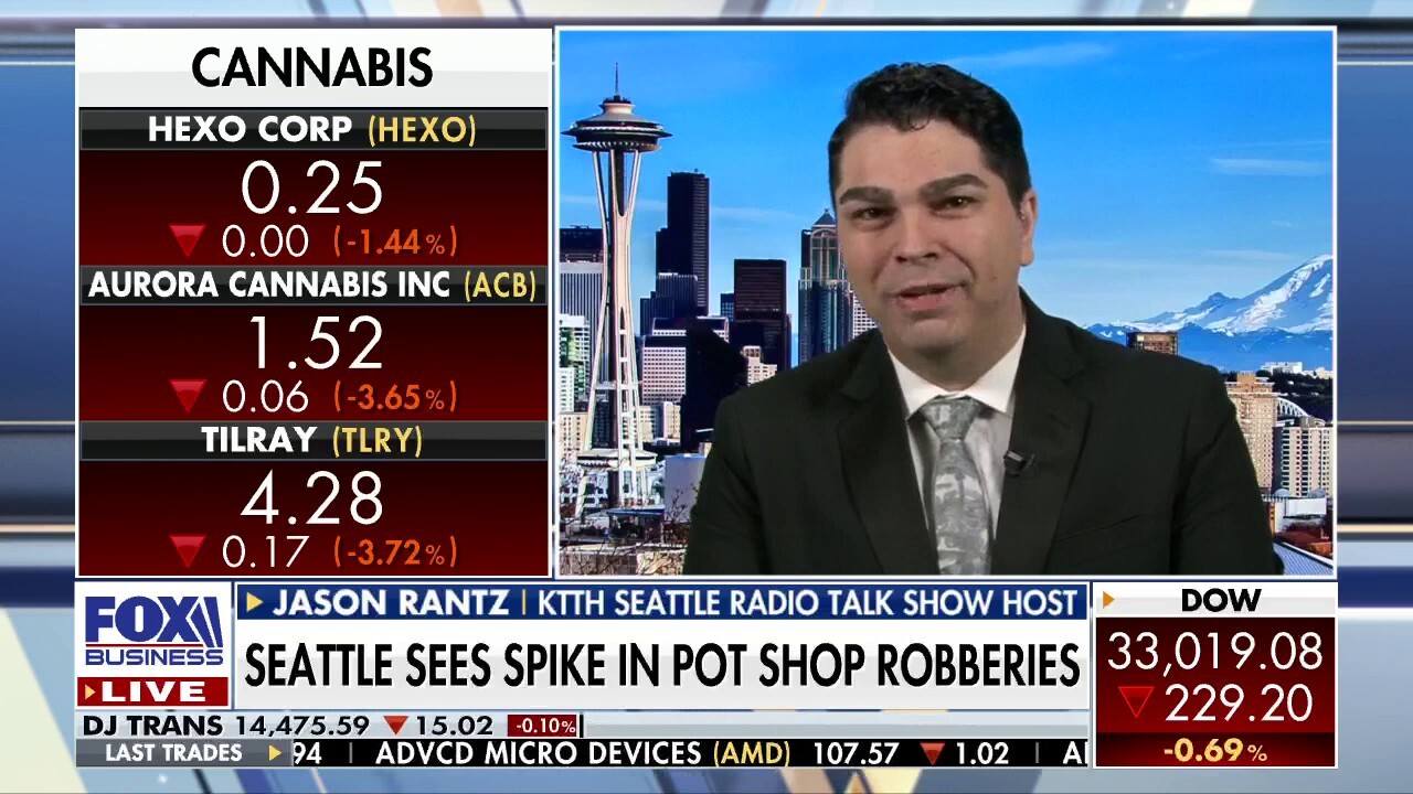 Seattle pot shops ‘easy target’ for robberies amid crime spike: Jason Rantz 