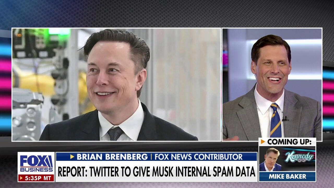 Fox News contributor Brian Brenberg discusses new reports Twitter will give Elon Musk user data on spam and fake accounts as the $40 billion deal to buy the social media company continues to be placed on hold.