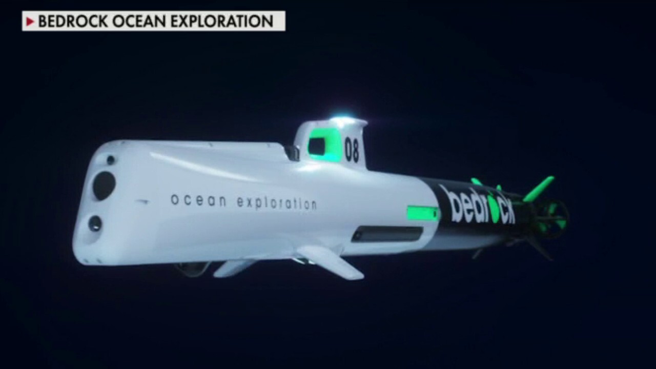 Bedrock unveils autonomous submarine to help collect oceanic data
