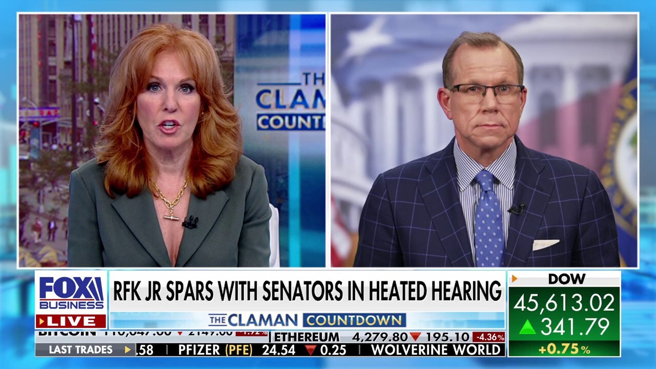 Fox News senior congressional correspondent Chad Pergram has the latest on the heated debate on ‘The Claman Countdown.’