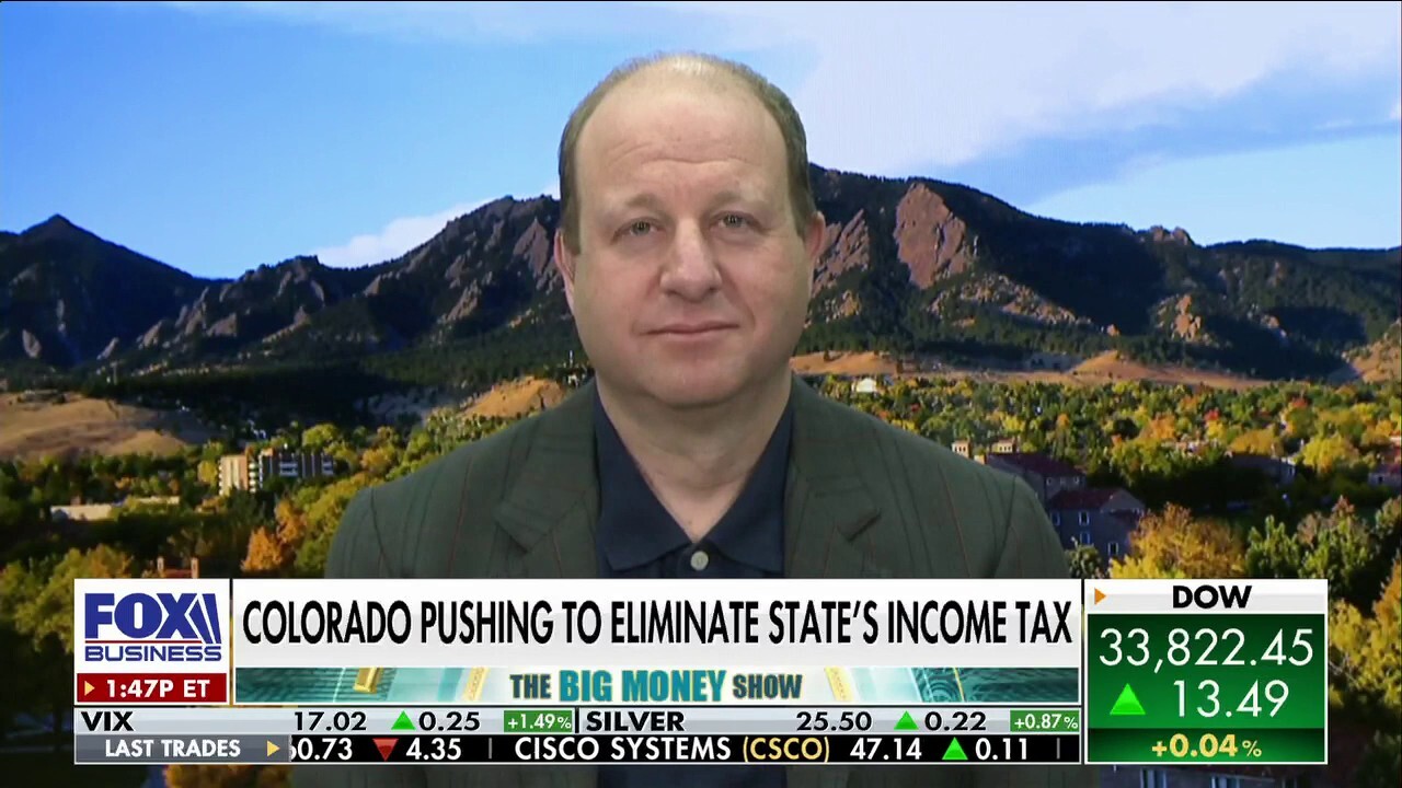 Colorado Democrat Gov. Jared Polis pushes to eliminate state's income tax