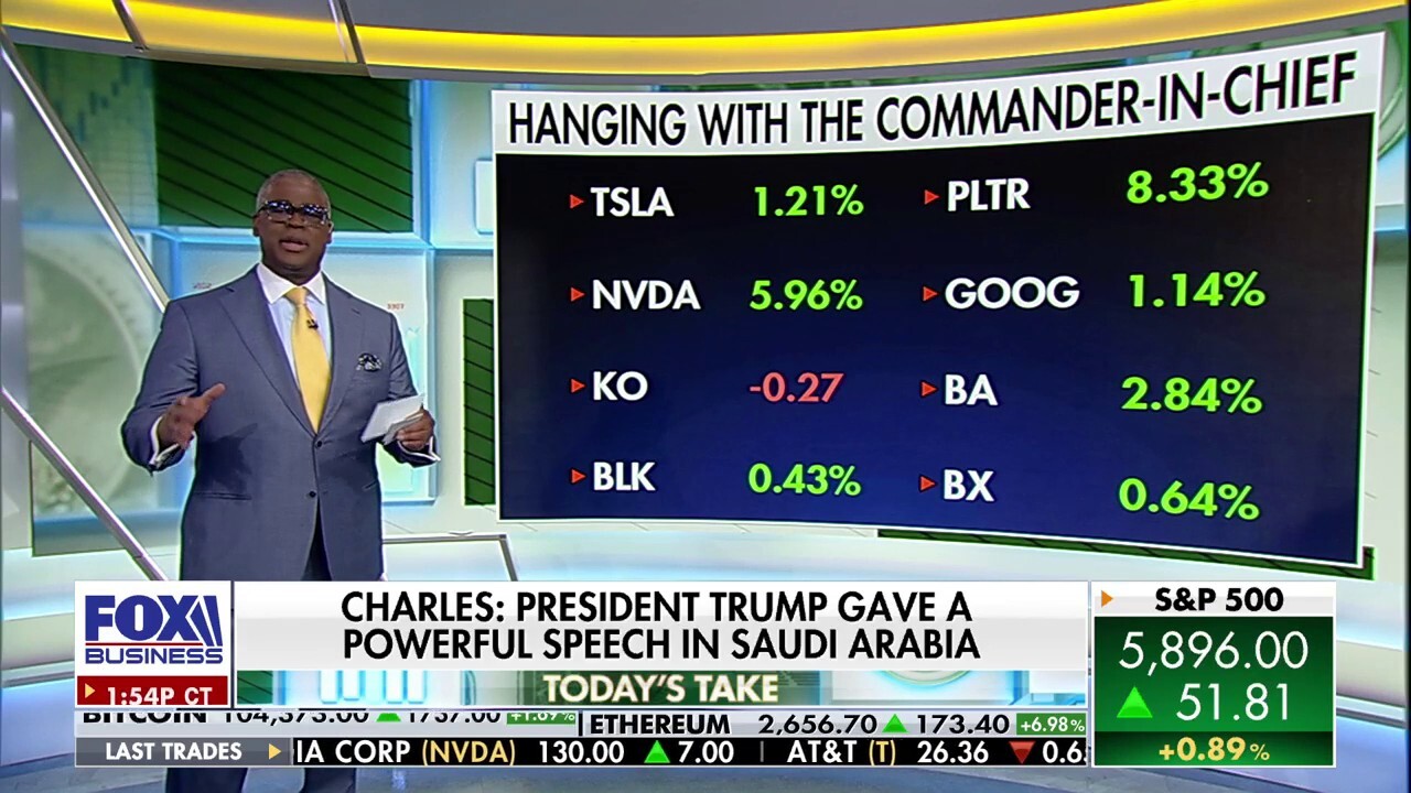'Making Money' host Charles Payne discusses President Donald Trump's penchant for brokering peace deals.