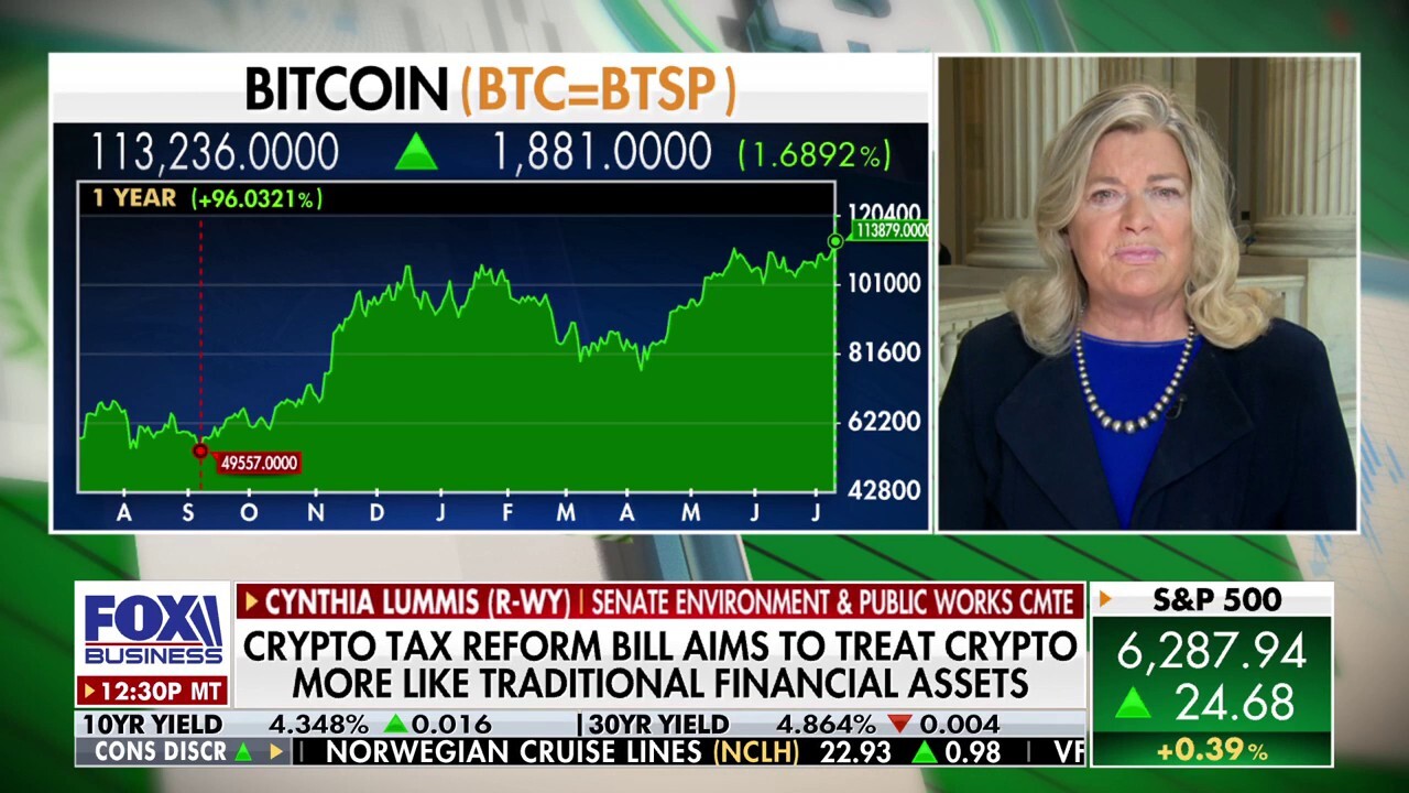 Sen. Cynthia Lummis, R-Wyo., discusses crypto regulation and tax reform on Making Money.