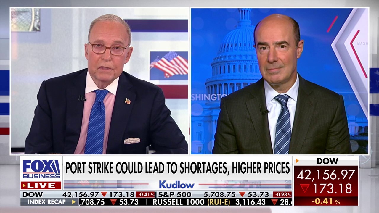 Former Labor Secretary Eugene Scalia analyzes the potential impact of a port strike on 'Kudlow.'