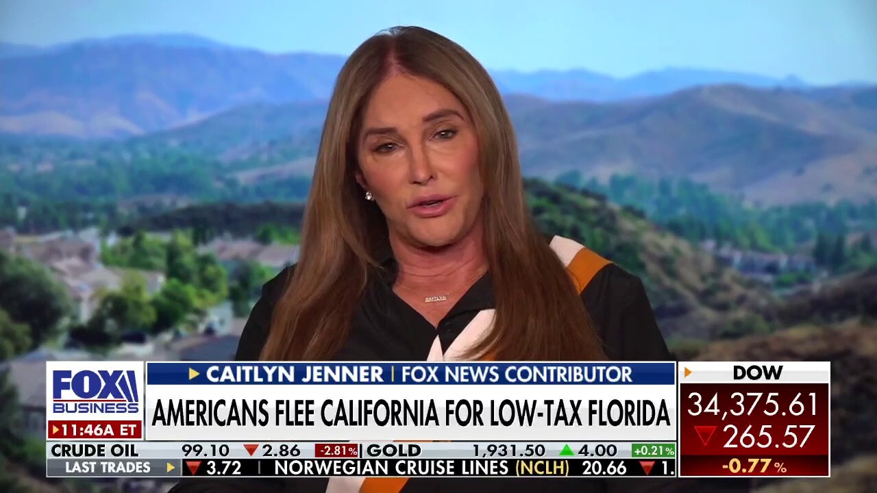 Fox News contributor Caitlyn Jenner discusses why people are fleeing California amid high taxes. 