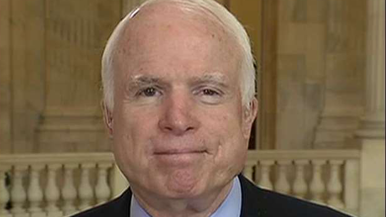 McCain: Obama doesn't want to admit his policies have failed 