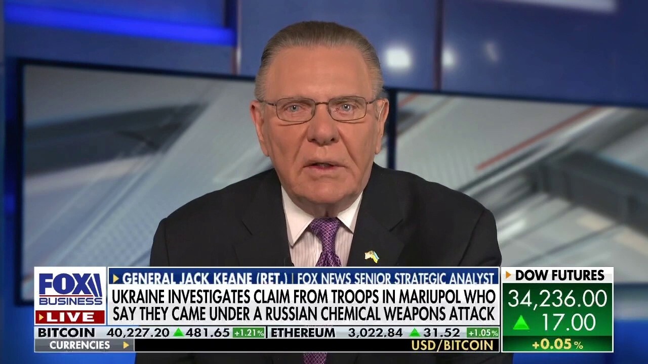Fox News senior strategic analyst Gen. Jack Keane argues the U.S. had a 'huge opportunity' to invest in Ukraine prior to Russia's incursion.