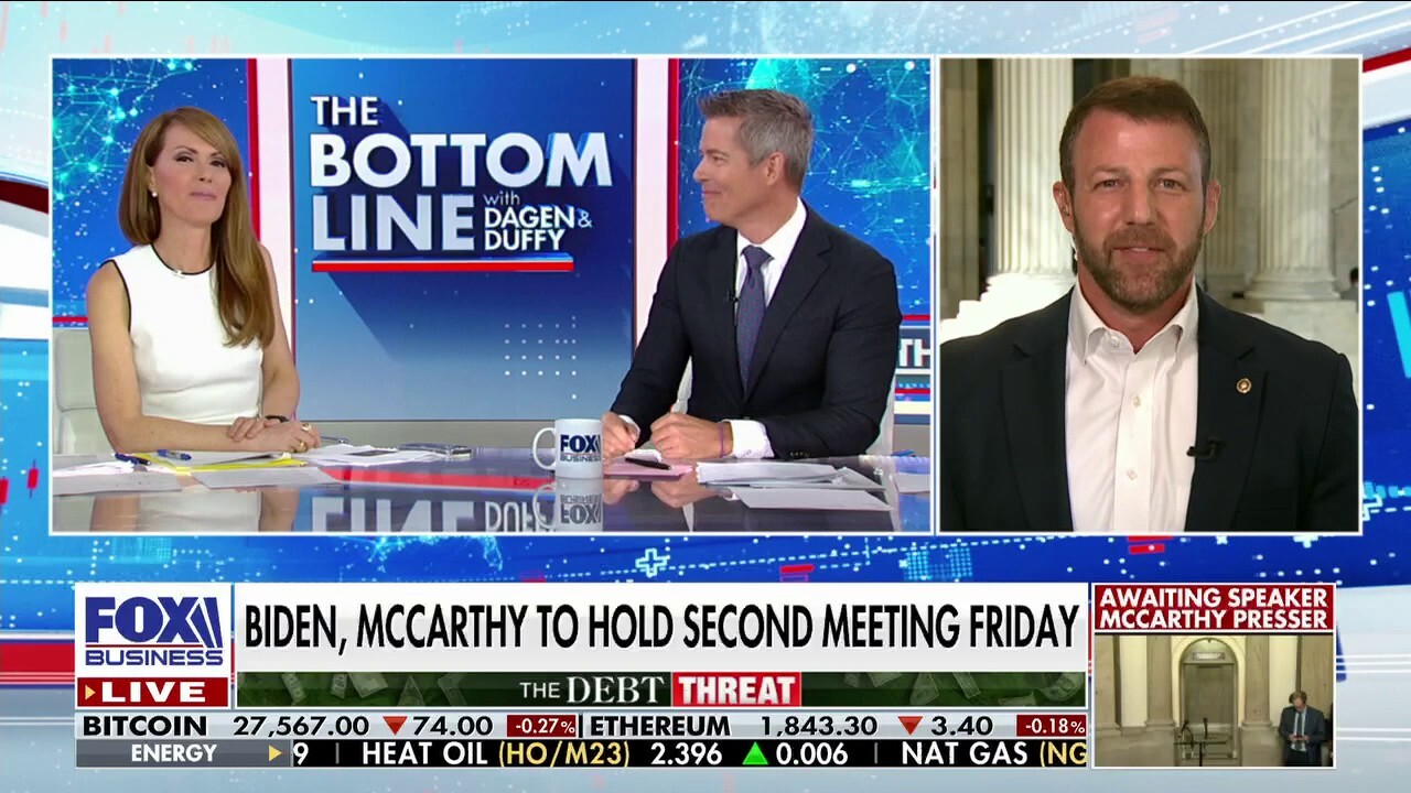 The Republicans are ‘cutting spending’ and ‘raising the debt ceiling’: Sen. Markwayne Mullin