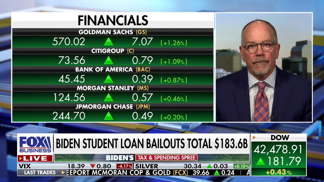 Economist Brian Wesbury discusses the total cost of the Biden administration's student loan handout on 'Varney & Co.'