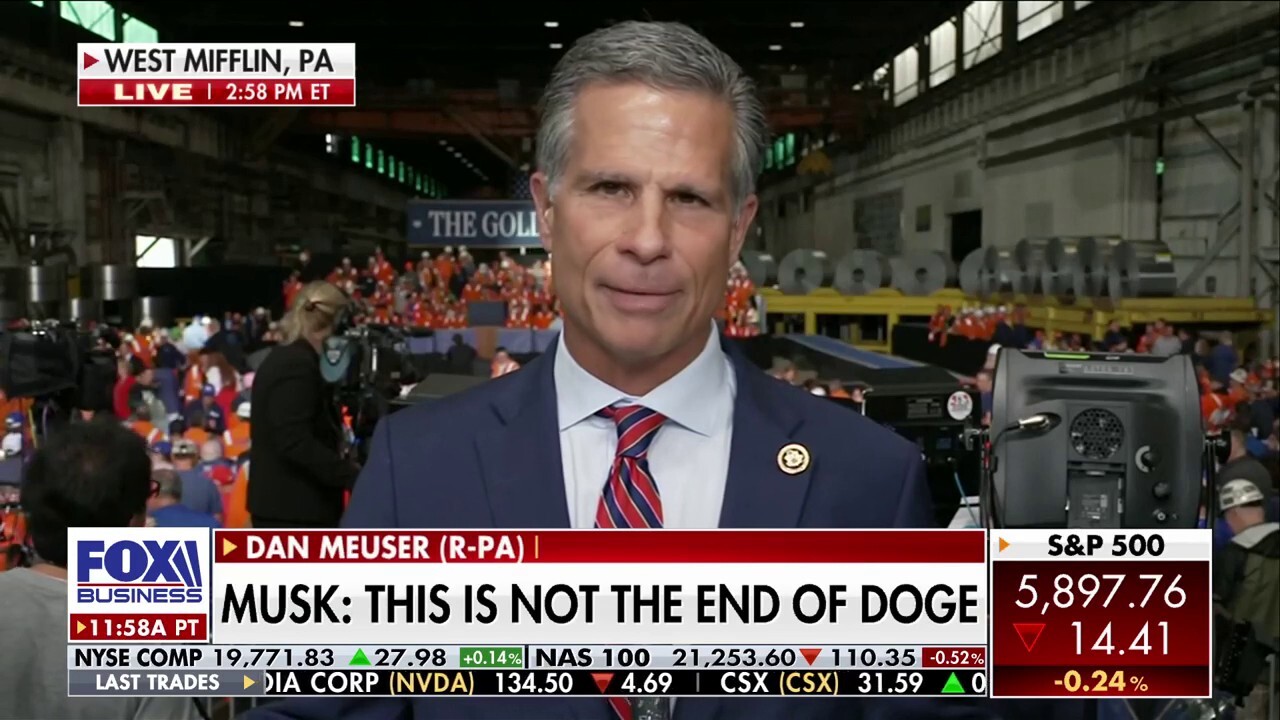 Rep. Dan Meuser, R-Pa., discusses the partnership between U.S. Steel and Tokyo-based Nippon Steel and whether DOGE can meet its savings goal on 'Making Money.'