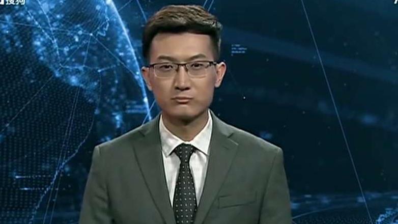 China's AI news anchor