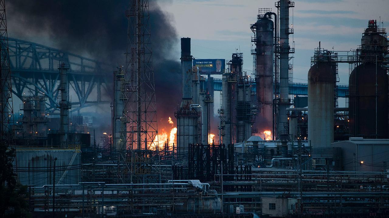Philadelphia refinery goes up in flames