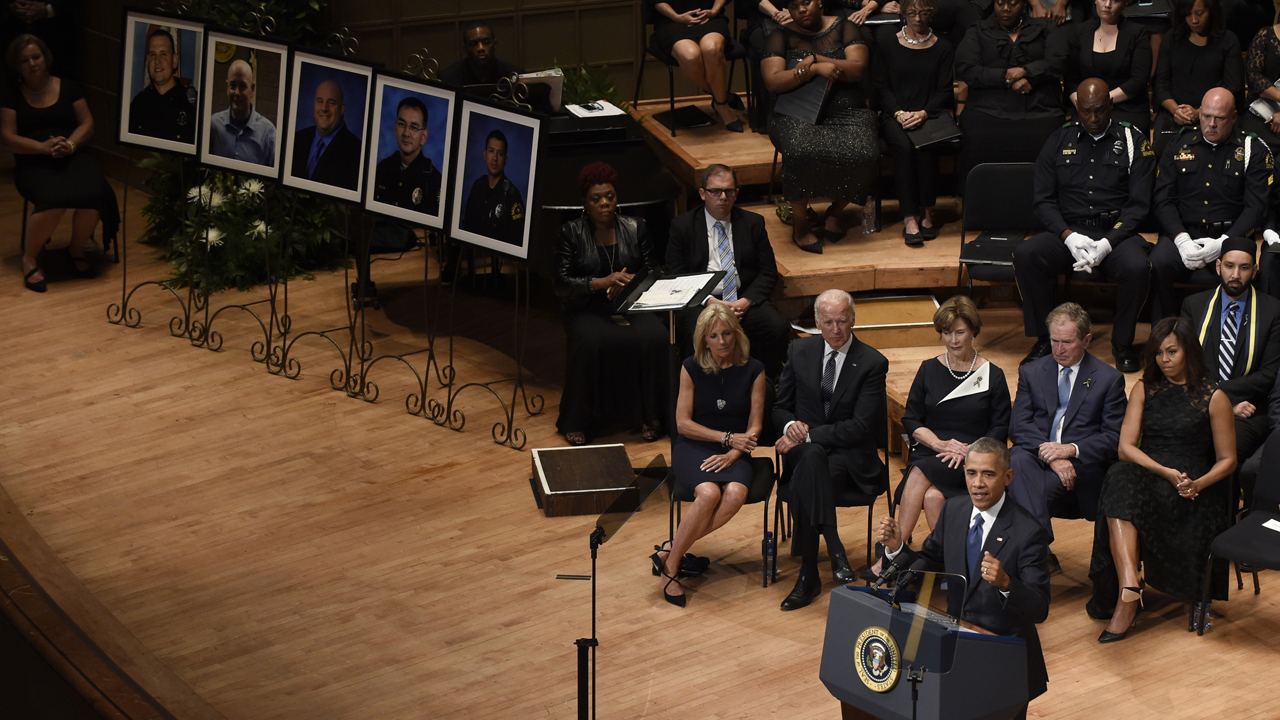 Bernard Kerik reacts to Obama’s Dallas memorial service speech