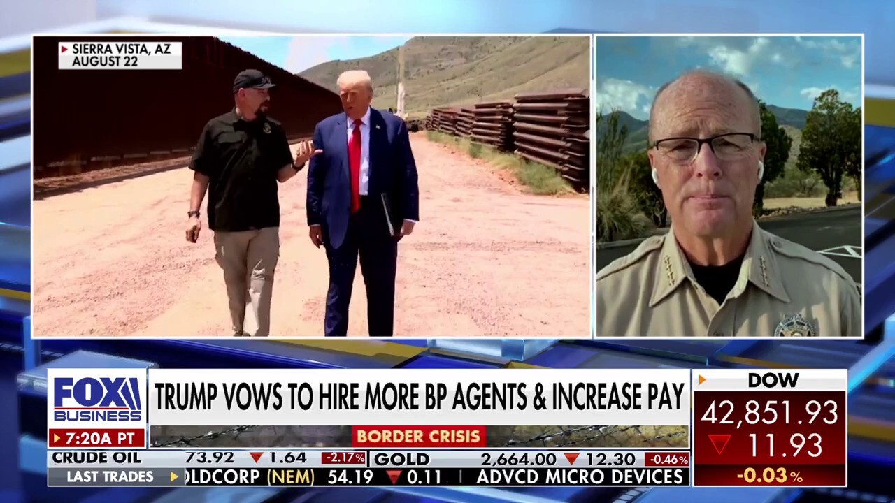 Biden-Harris policy is the ‘driving force’ behind border crisis: Sheriff Mark Dannels